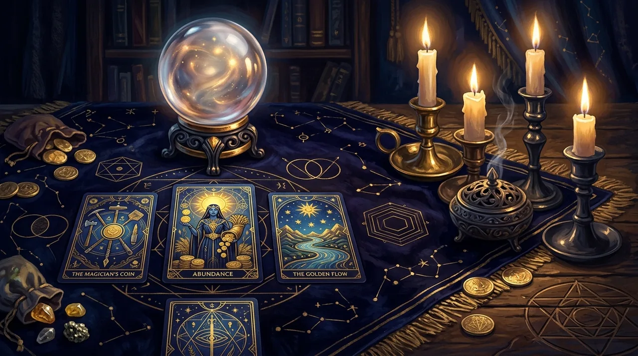 Financial Tarot: Navigating Money and Abundance with Ezostylia