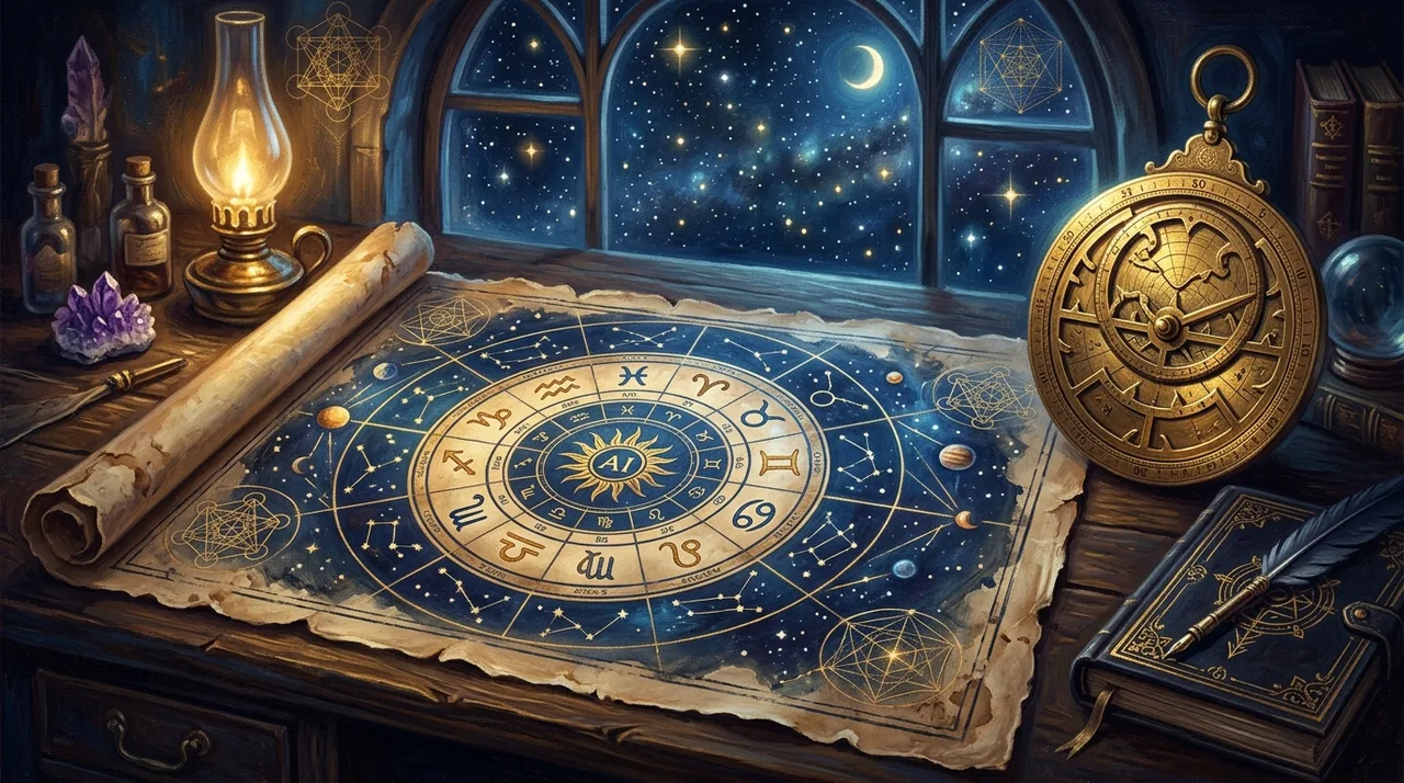 Horoskop dzienny AI: Jak przewyższa wersje gazetowe?