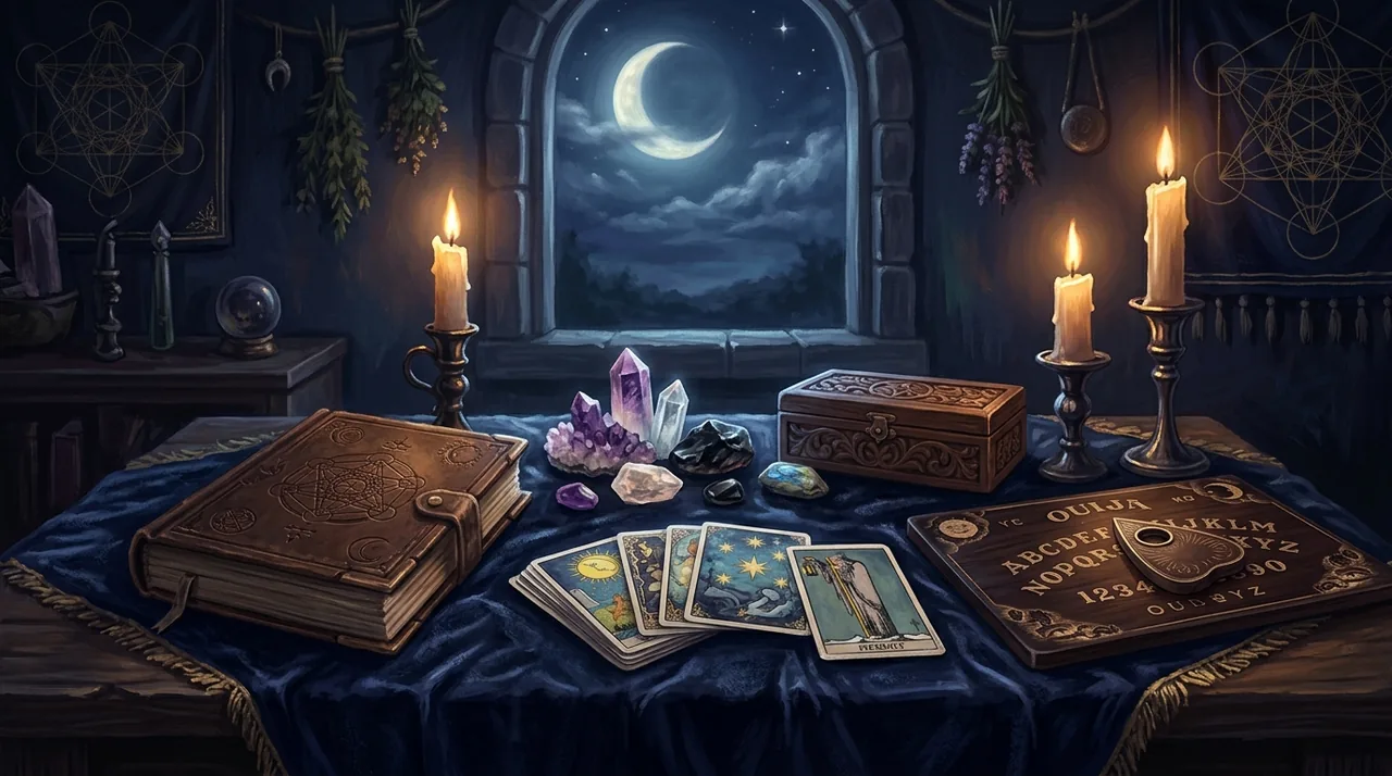 Ouija-Brett Online: Sicher und Effektiv eine Séance Durchführen