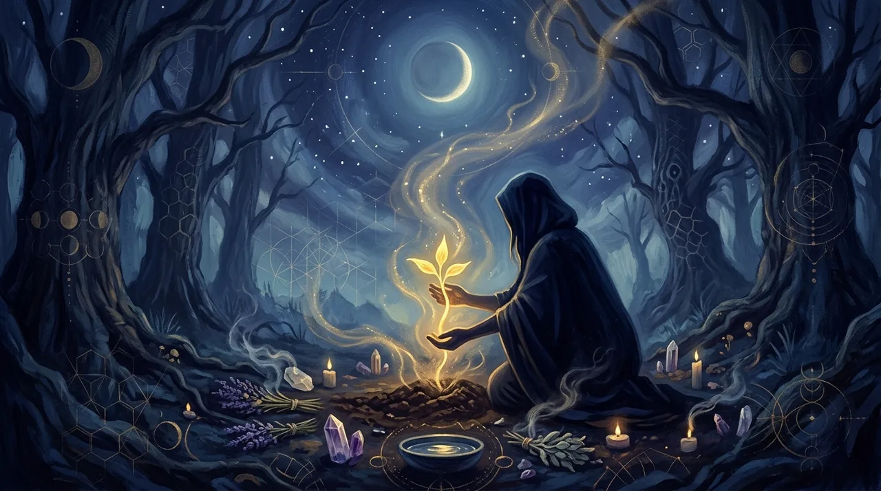 Ritual zum Neumond: Wie man eine Intention erfolgreich sät