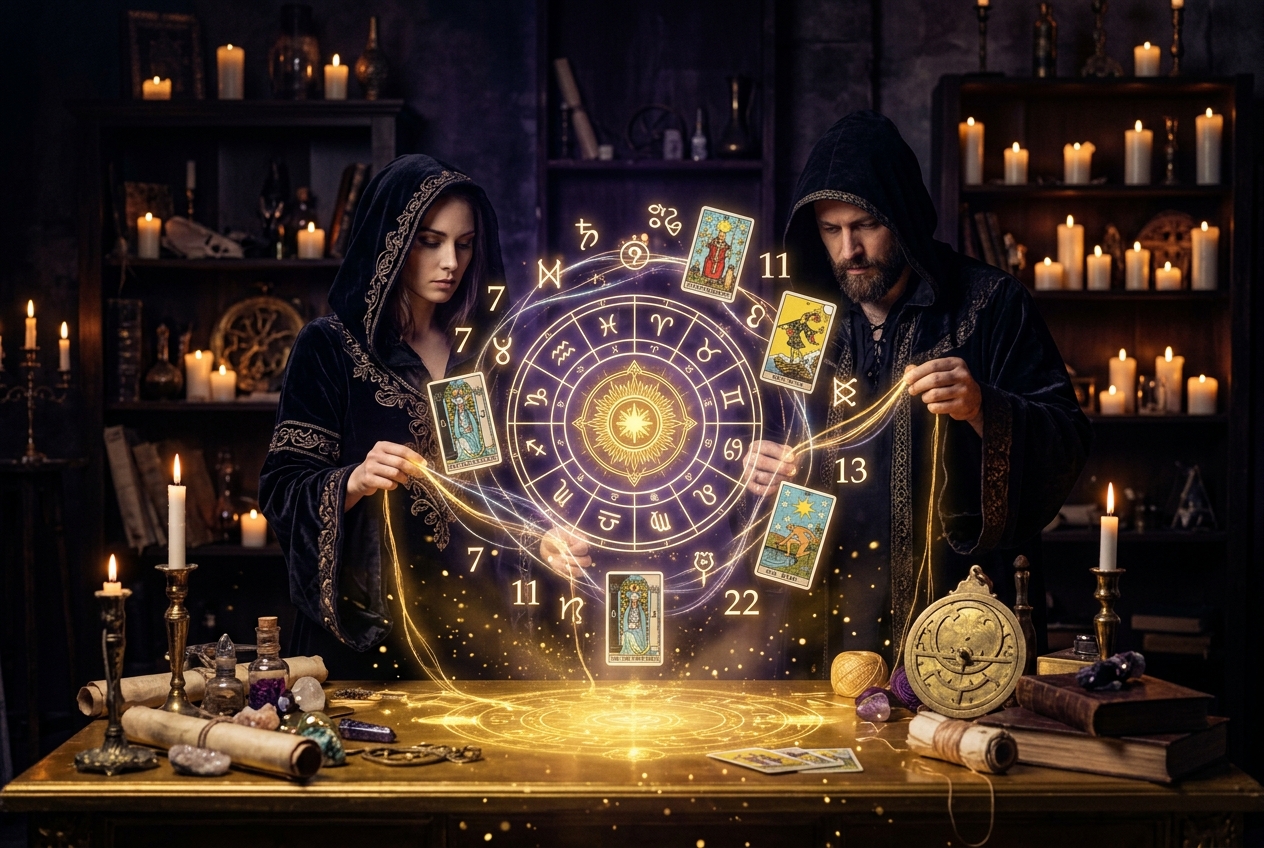 Ezostylia — powstanie aplikacji łączącej tarot, astrologię, numerologię i runy