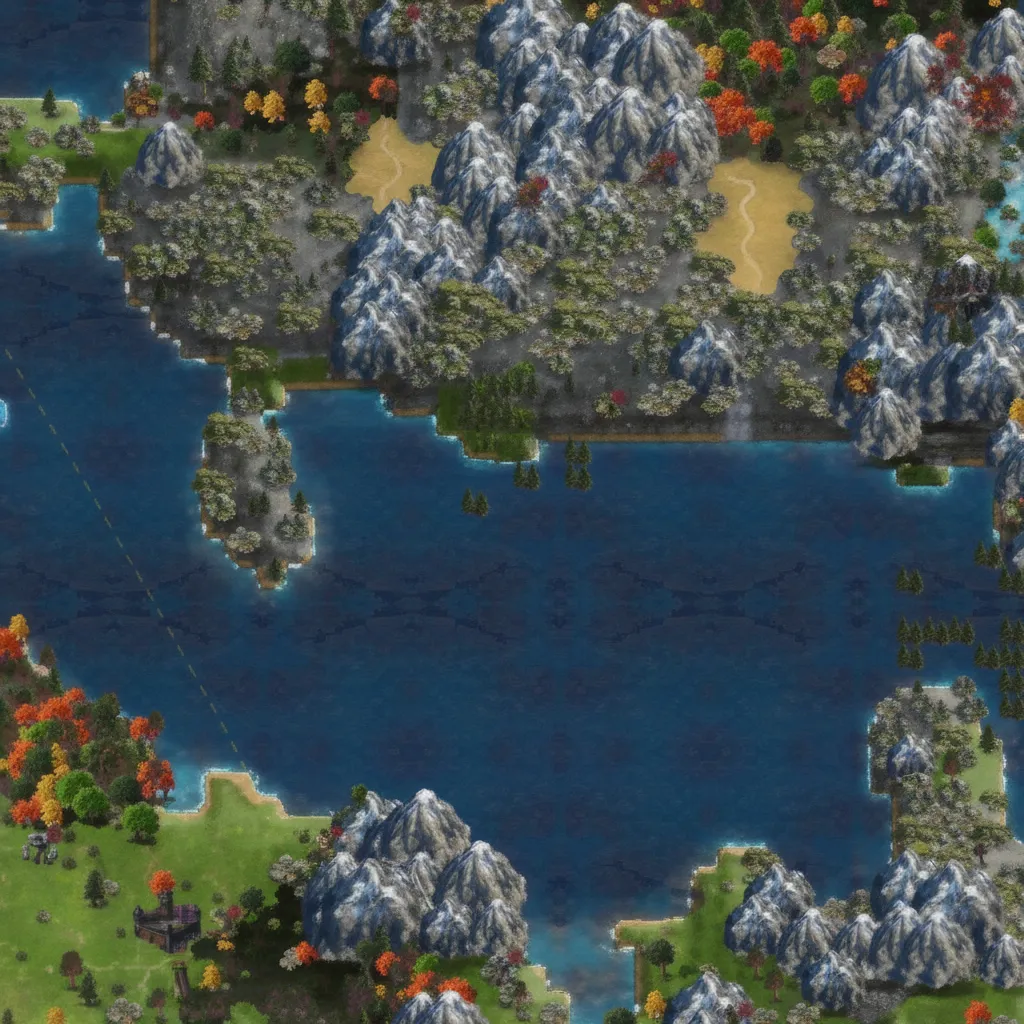 Ezostylia Kingdoms — Pogórze i ruiny