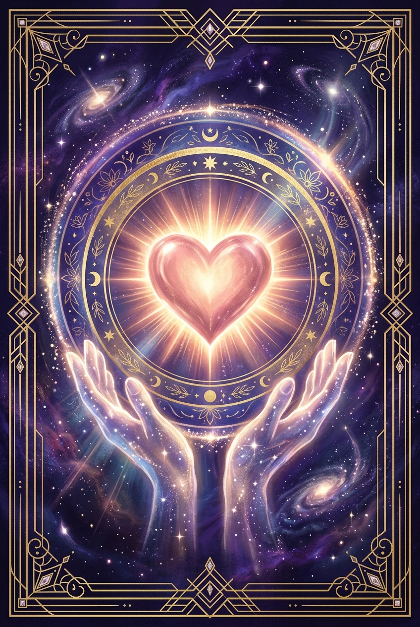 Card 33 — Heart of the Teacher (Cards of New Times, deck 3-6-9)