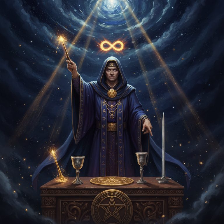 Karta tarota Mag (The Magician) — Wielkie Arkana 1